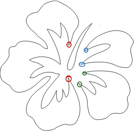 2 Easy Ways to Draw a Cartoon Hibiscus Flower - wikiHow