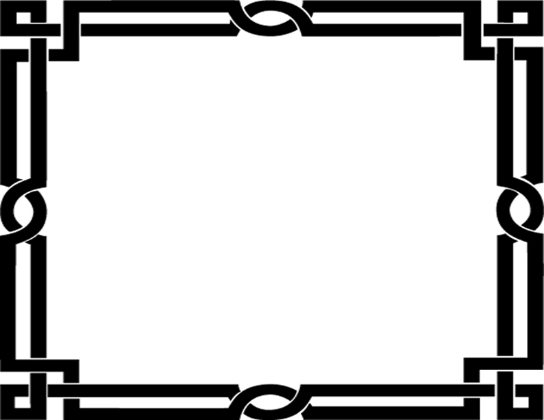Black Border Certificate Template - ClipArt Best
