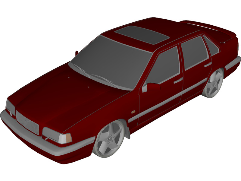 Volvo 850 3D Model Download | 3D CAD Browser
