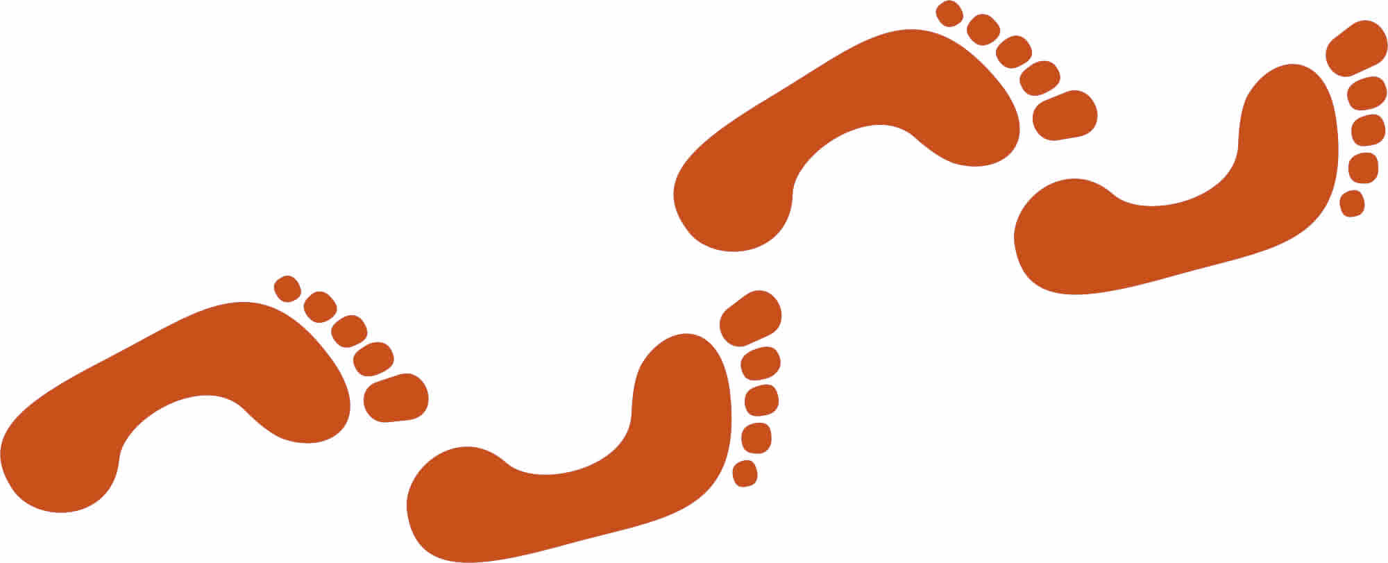 Clip Art Footsteps - Cliparts.co