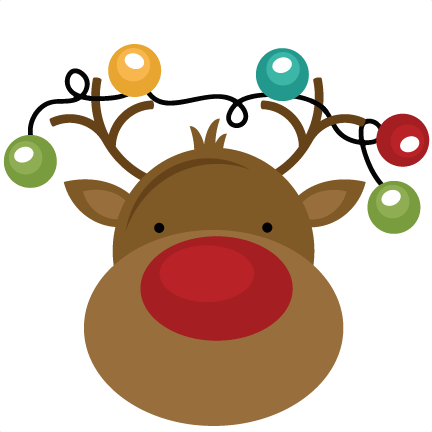Cute Christmas Reindeer Clip Art | animalgals
