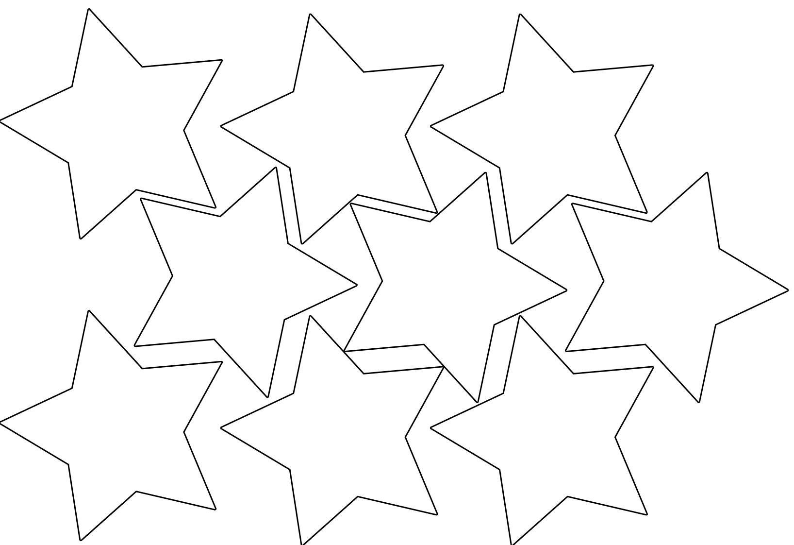 Star Garland | Magic Activities - ClipArt Best - ClipArt Best