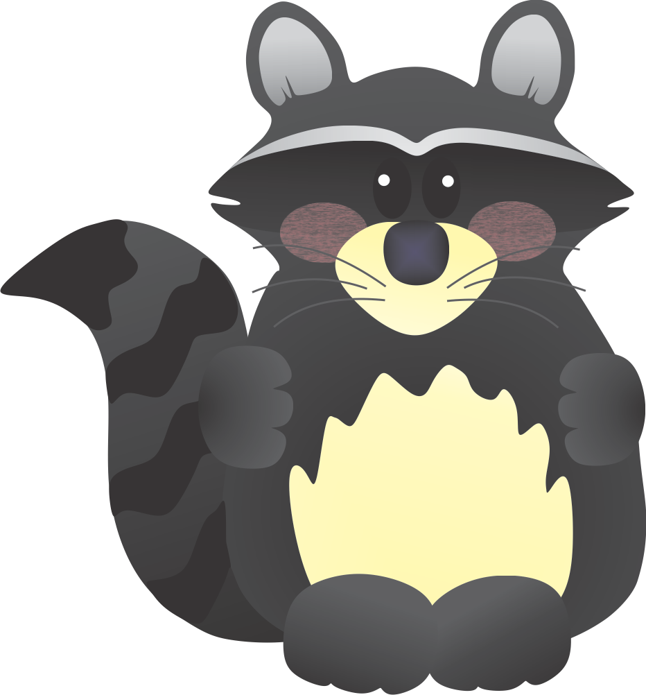 Racoon - ClipArt Best