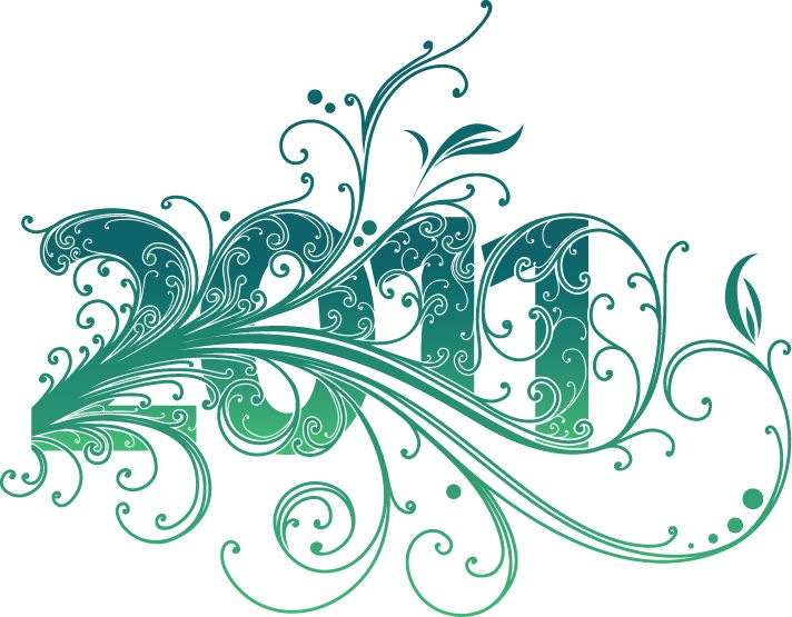2011 New Year Swirl Design Vector Graphic | Free Vector Graphics ...