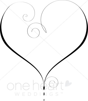 Heart Outline Clipart | Heart Clipart