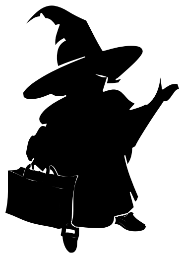 Witch Trick Or Treat Clip Art Download