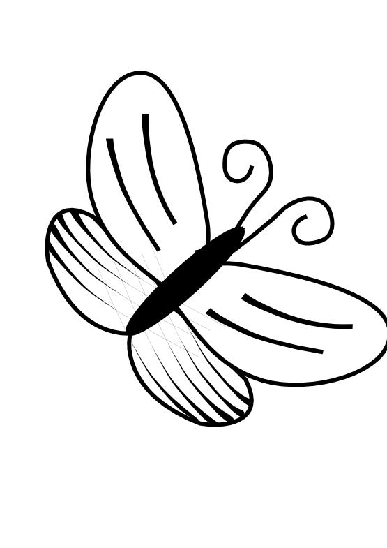 Butterfly Black White Art Flower Shrub Plant Info Linkedin Peace ...