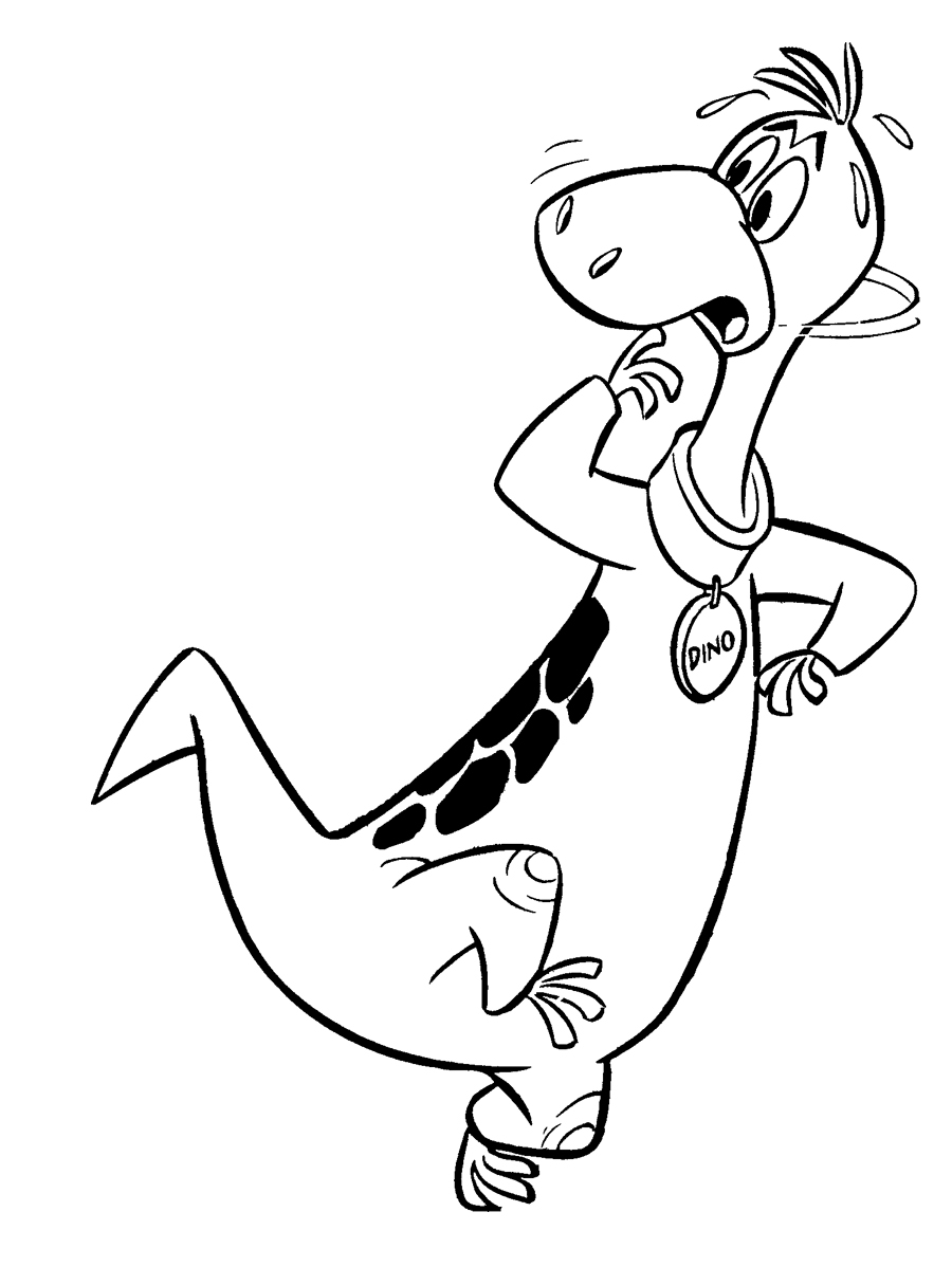 Free Hanna Barbera's The Flintstones Coloring Book Printables