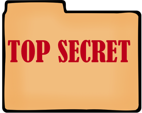 Pix For > Top Secret File Clip Art