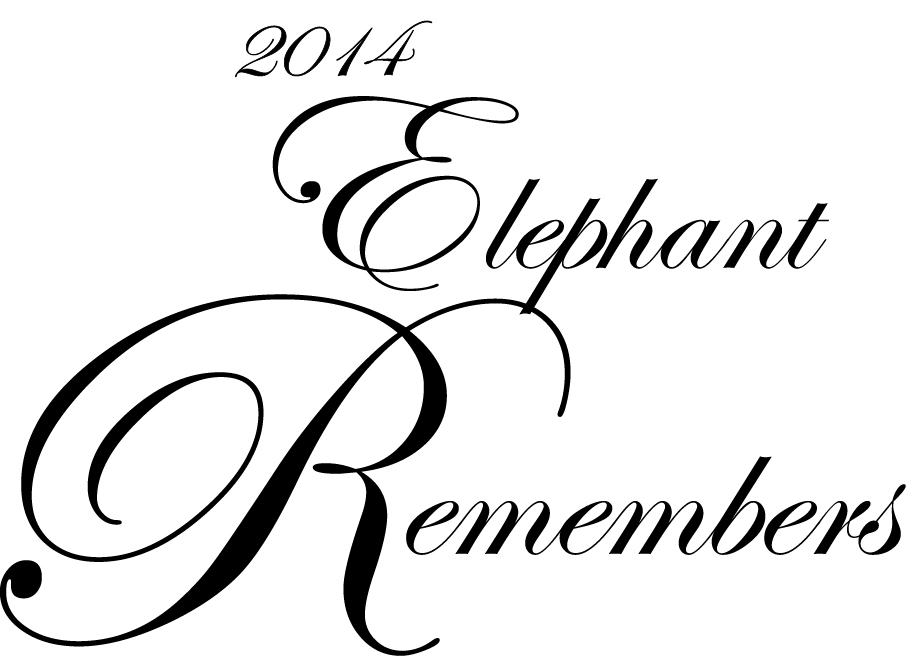Thank You's from the 2014 DCRP Elephant Remembers