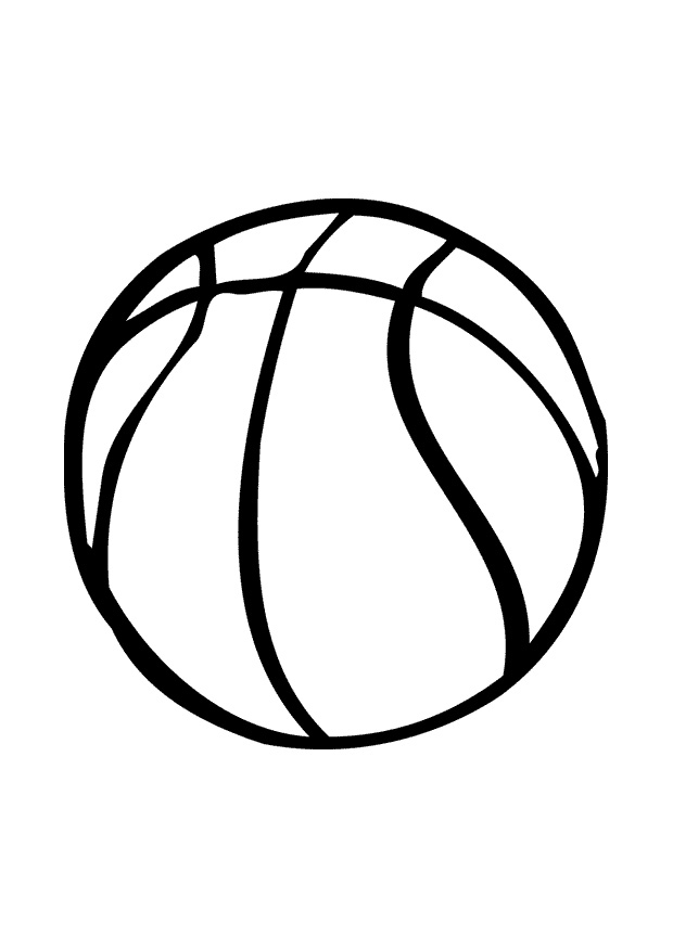 Coloring Pages Of Basketballs - Free Printable Coloring Pages ...
