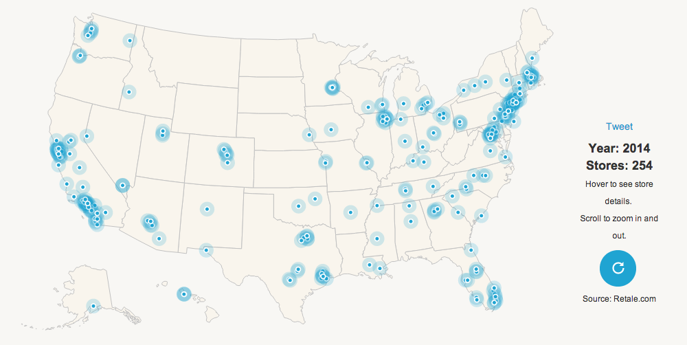 13 Years of Apple Stores in 60 Seconds | The Big Picture