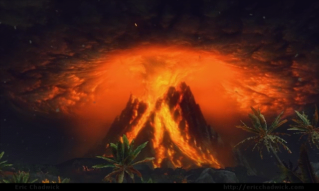 Volcano Animations Related Keywords & Suggestions - Volcano ...