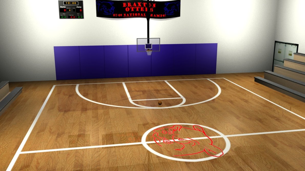Basketball Court 2 by Intangibull on DeviantArt