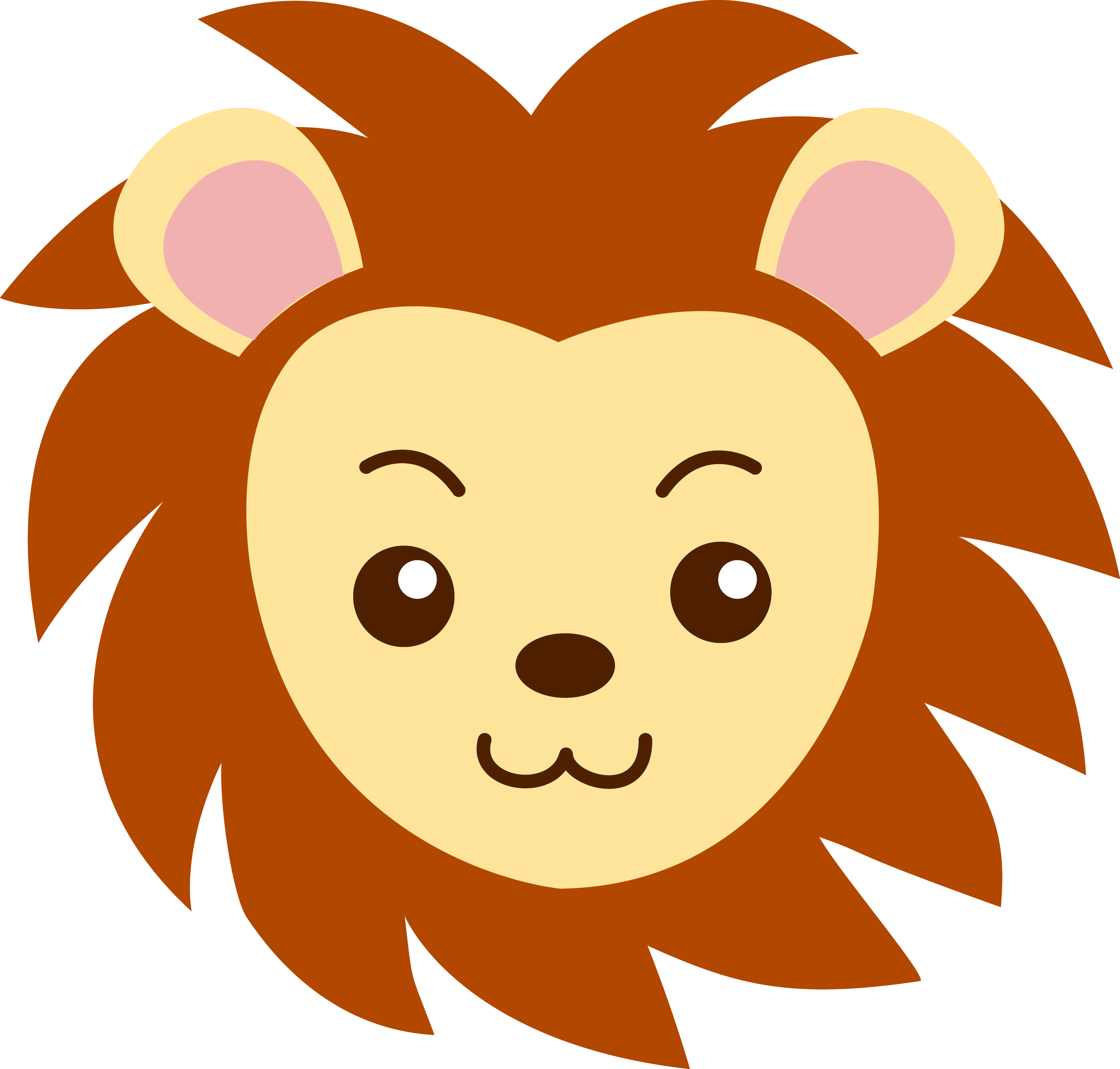 Lion Face Cartoon - ClipArt Best