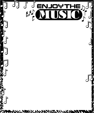 Music Borders And Frames | Clipart Panda - Free Clipart Images