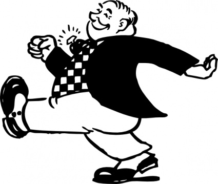 Fat Person Clip Art - ClipArt Best