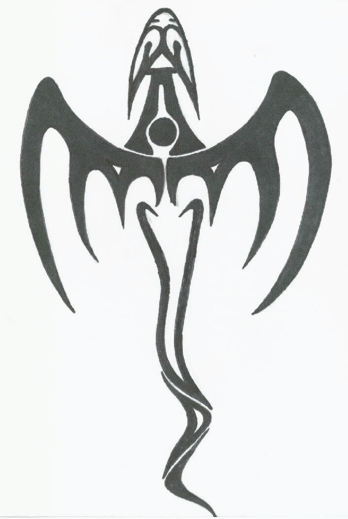 Dragon Tribal Tat by ne0n0b0dy on DeviantArt