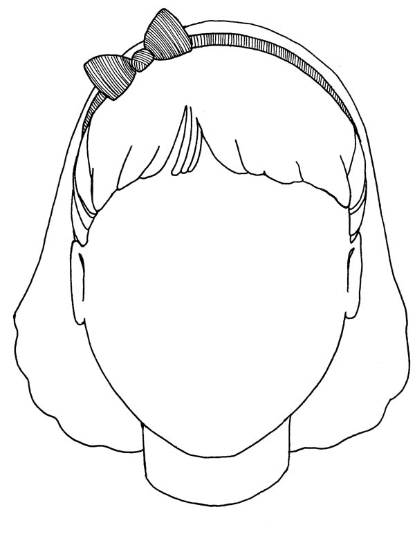 Printable Coloring pages > blank face > #54388 blank face coloring ...