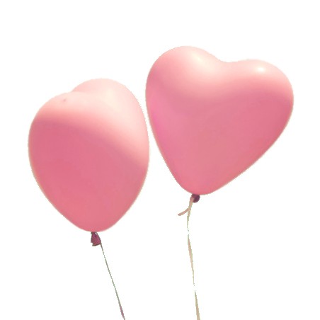 Candy Pink Love Heart Party Balloons : Balloons & Party ...