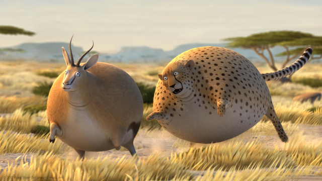 Rollin' Safari, Animated Shorts of Bloated & Round Wild Animals