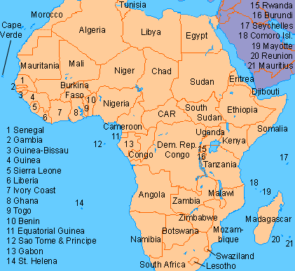 World Stadiums - Stadiums in Africa