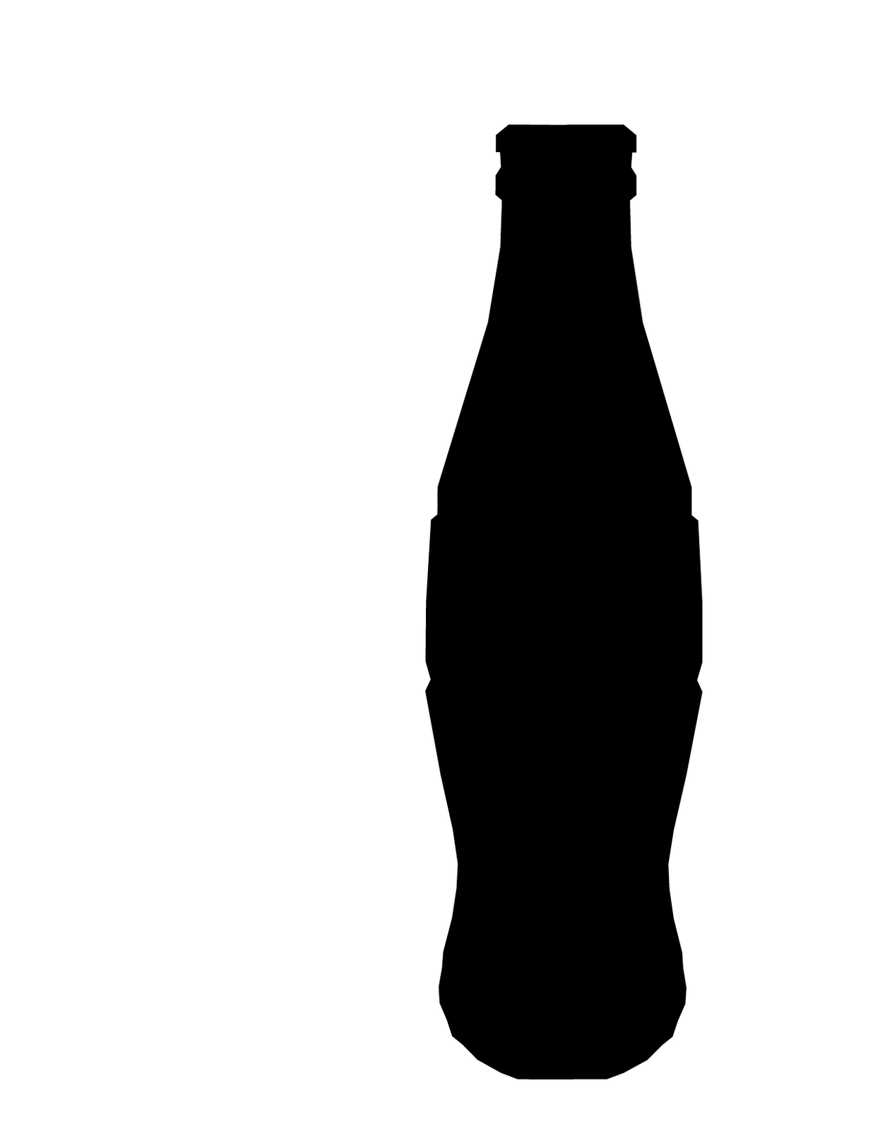Mike's Principles of Graphic Art Blog: Bottle silhouettes