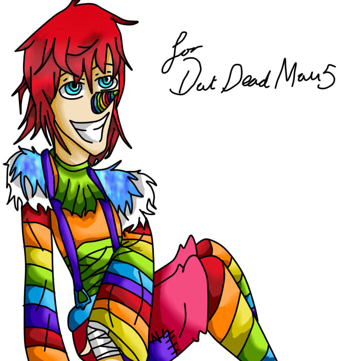 deviantART: More Like Rainbow laughing jack by mimikoheartnet101