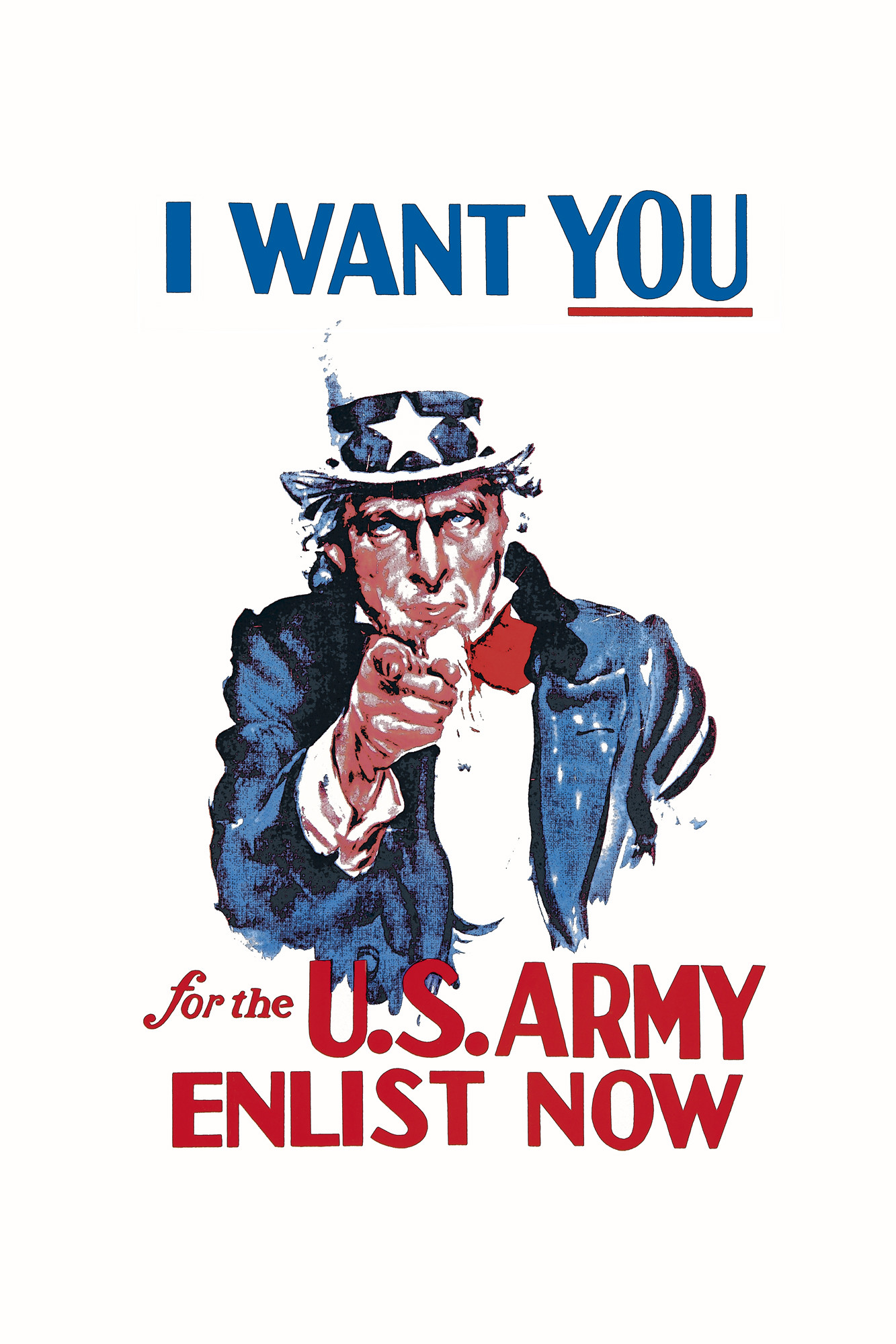 Uncle Sam Enlist Now - Wall Mural & Photo Wallpaper - Photowall