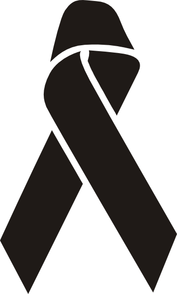 Black Cancer Ribbon Vector | Health Pictures