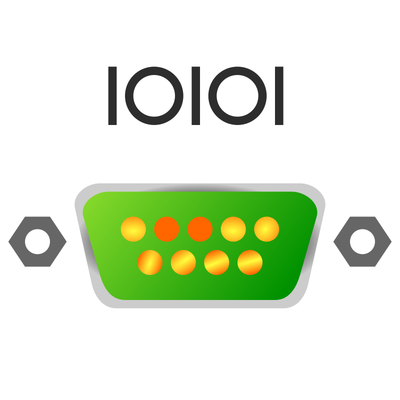 Serial Port Icon - Free Icons Clip Art - BCDownload.