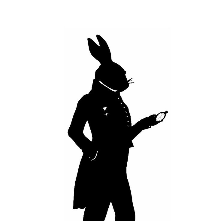 Rabbit Silhouette | My Small Tattoo Ideas | Pinterest