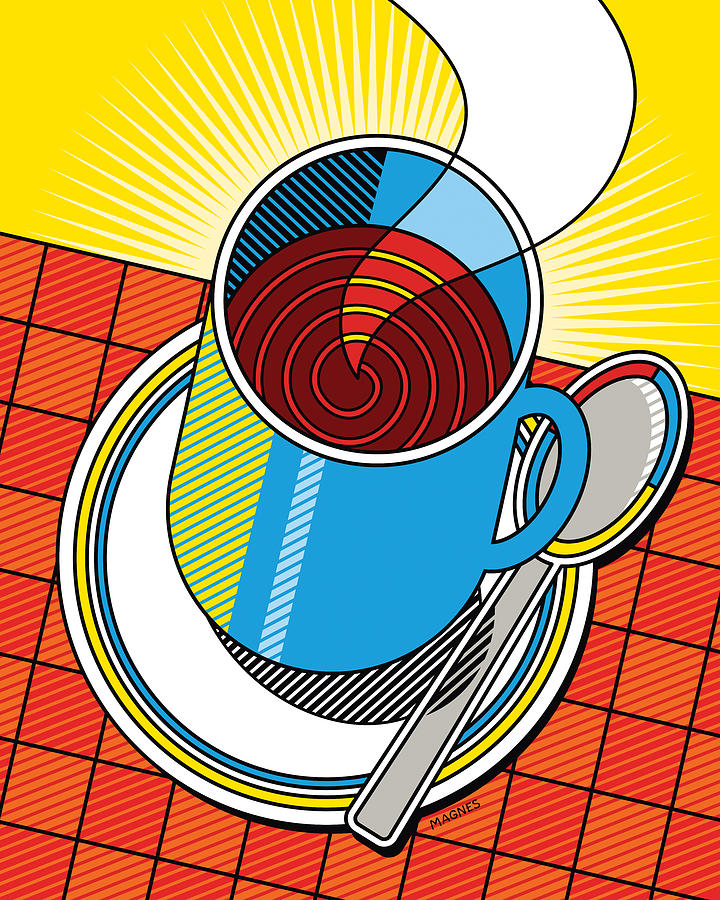 Diner Coffee by Ron Magnes - Diner Coffee Digital Art - Diner ...