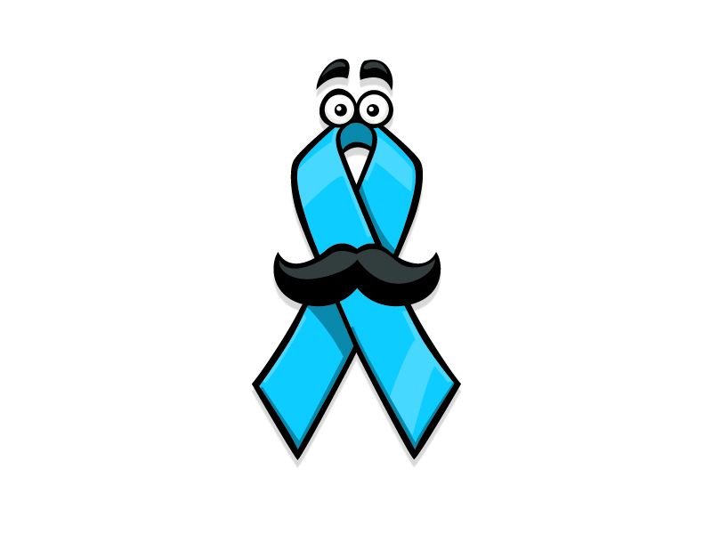 Dribbble - Prostate Cancer Awareness Ribbon by Big Ryan