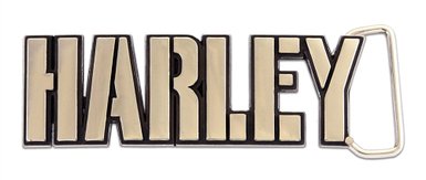 Amazon.com: Harley-Davidson Men's Collector Chrome HARLEY Font ...