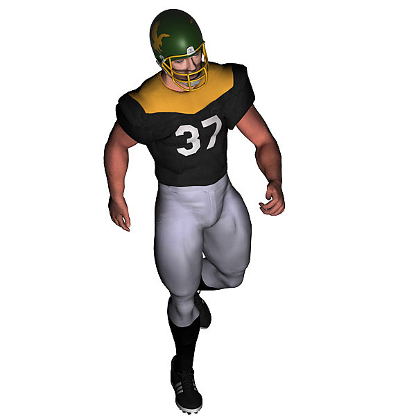 Animated Football Player - ClipArt Best
