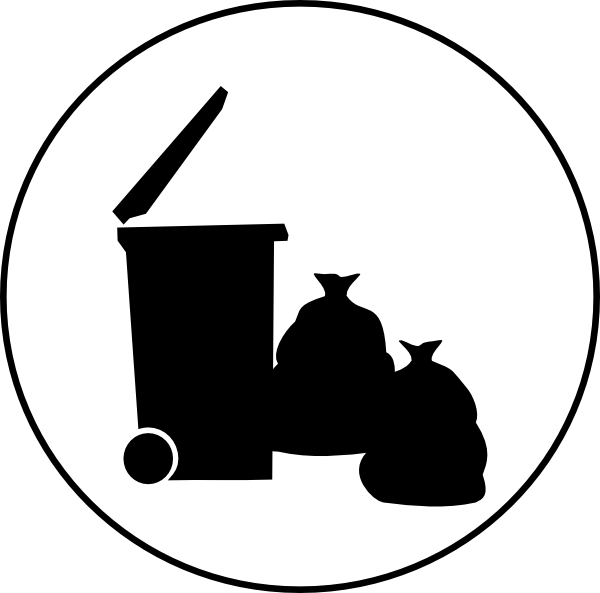 Trash Symbol Clip Art at Clker.com - vector clip art online ...