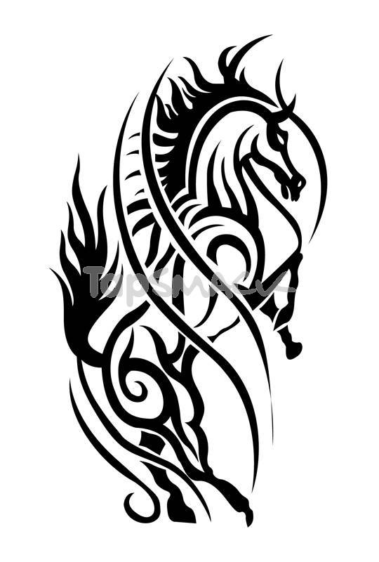 Horse & Horseshoe Tattoos, Designs And Ideas : Page 18