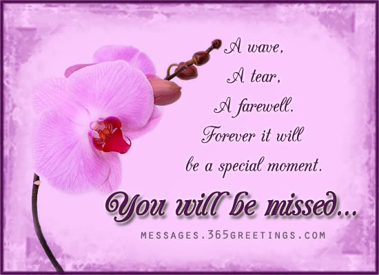 farewell-card-messages Messages, Greetings and Wishes - Messages ...