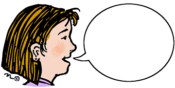 Person With Speech Bubble Clipart - Free Clip Art Images