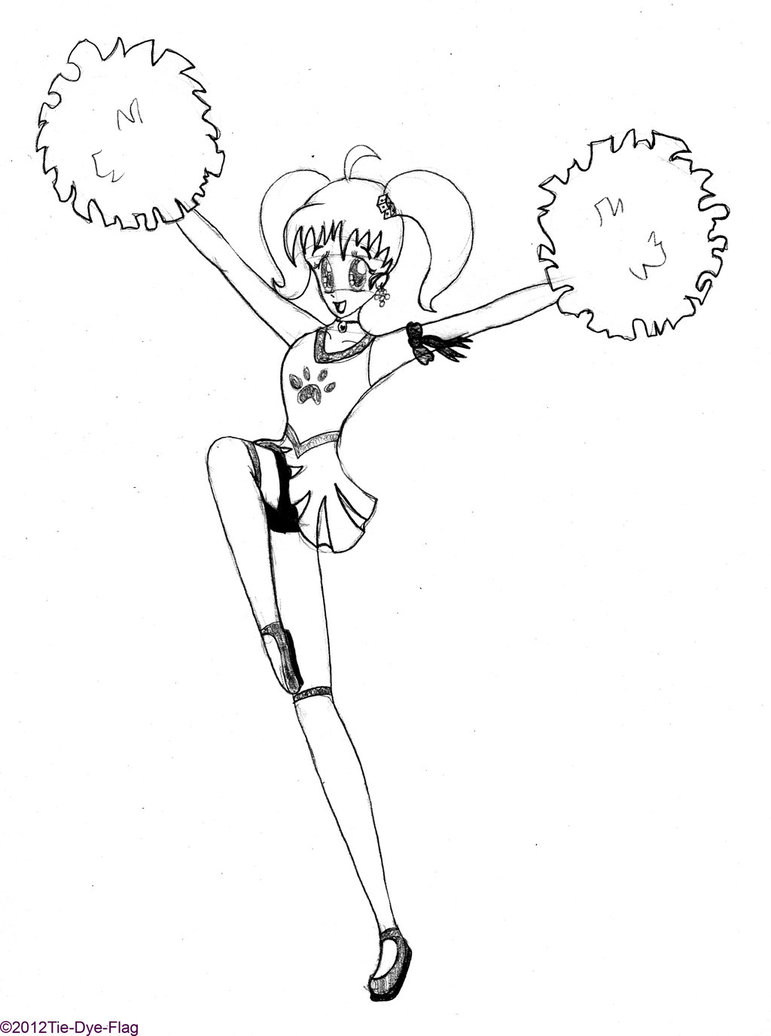 Cheerleader by tie-dye-flag on DeviantArt