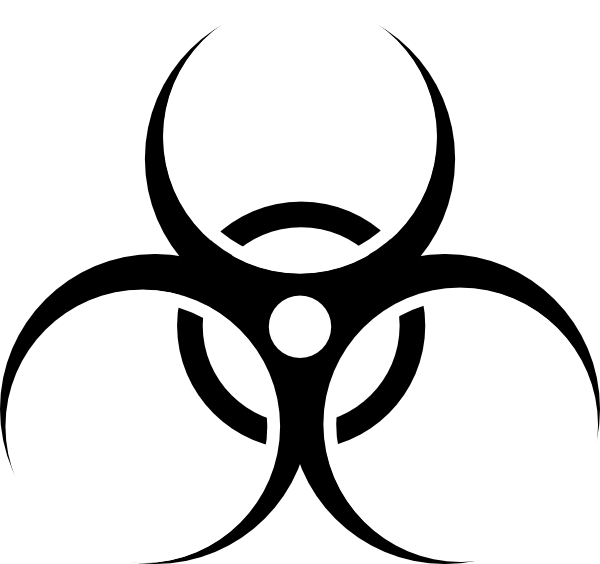 Biohazard clip art Free Vector / 4Vector