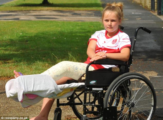 Lucy Holmes, 9, told to 'walk off' broken leg by doctor who didn't ...