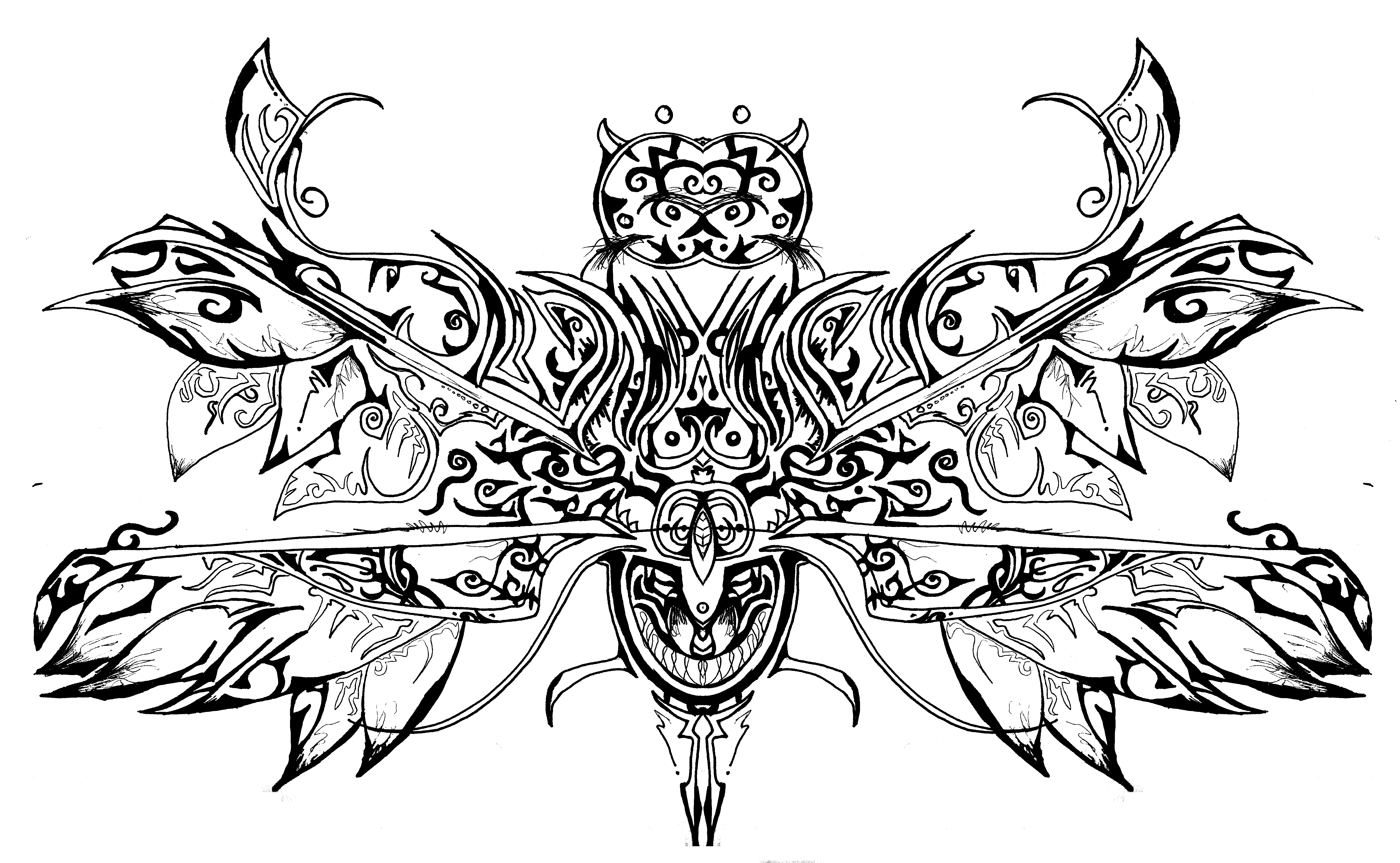 Tribal art for patterns by angelica newby at Coroflot.com