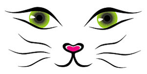 Cartoon Cat Face Eyes Clip Art | imagebasket.net