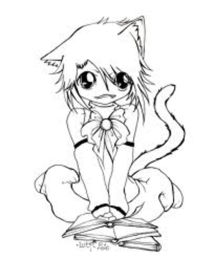 Cute Anime Cat — Catmoji