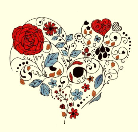 Abstract Heart Drawing | DrawingSomeone.com
