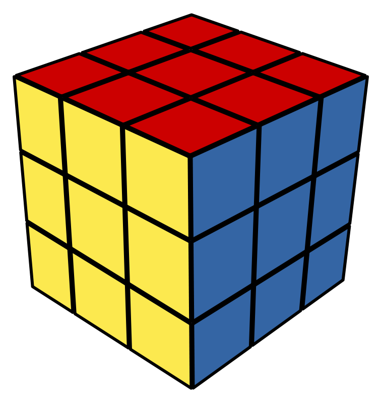 Rubik 3D Clip Art Download