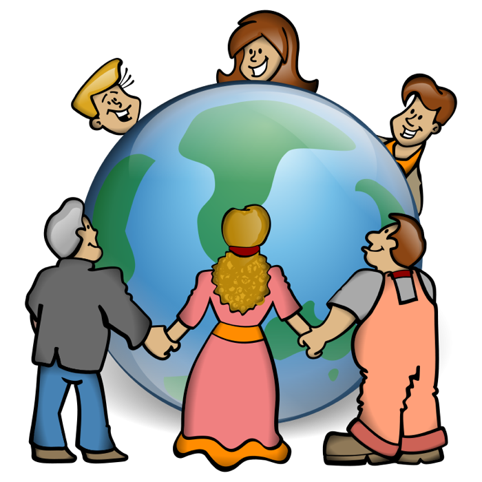 World In Hands Clipart