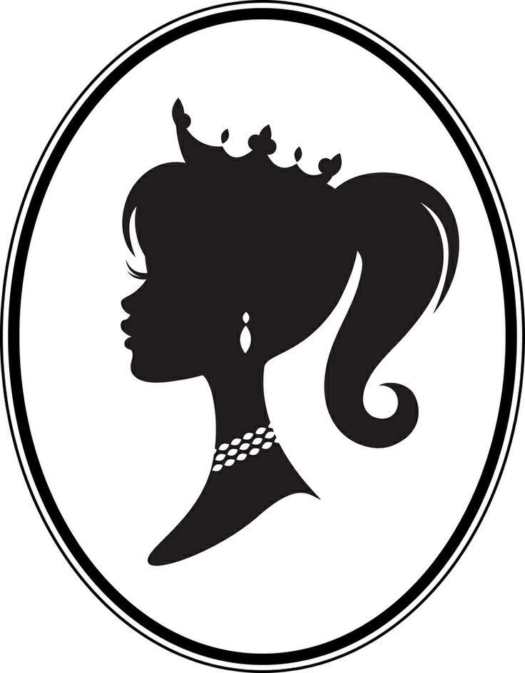 Princess Silhouette | Templates | Pinterest